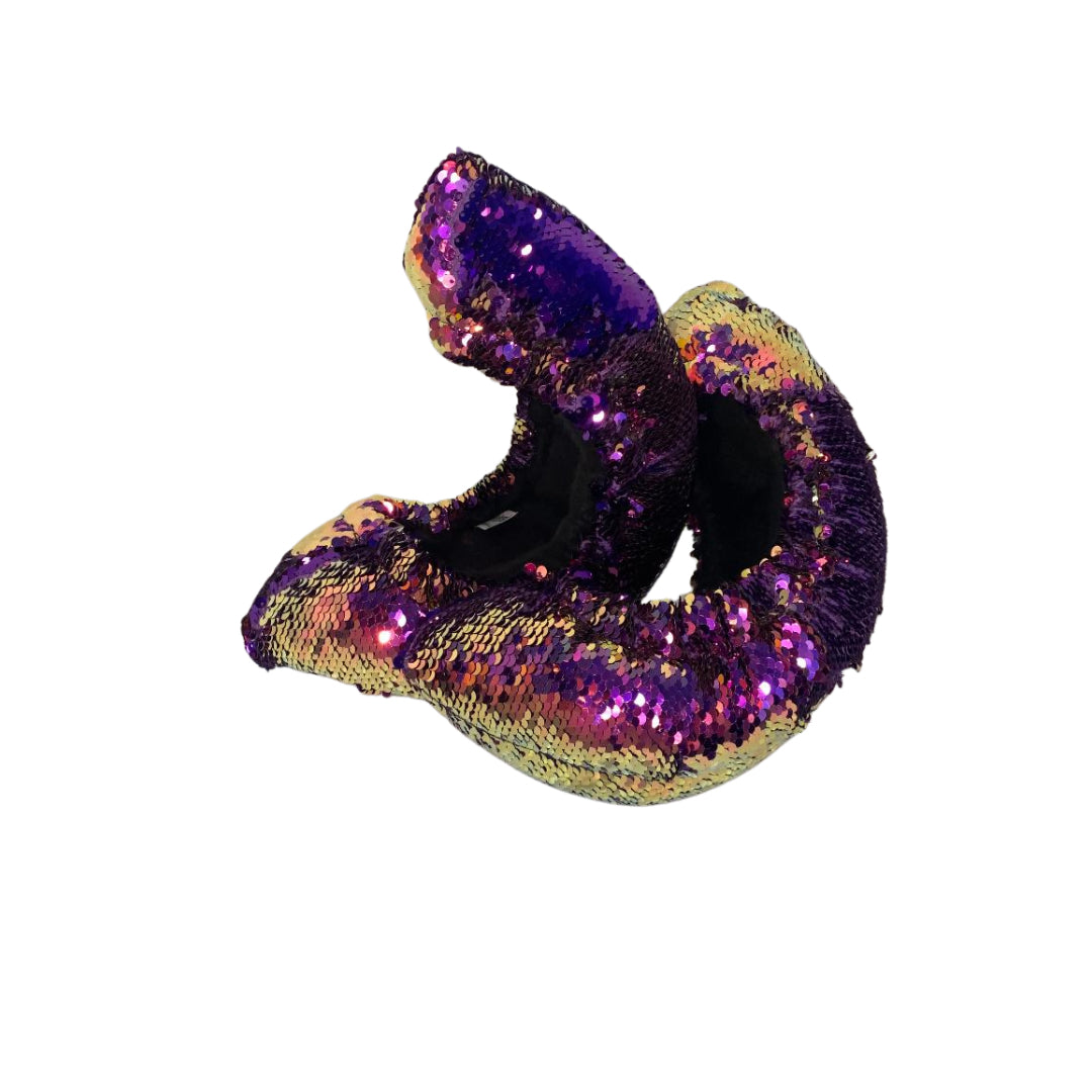 Fuzzy Soakers Flipz Sequin Blade Covers - Sunset Purple - Accessories > Skate Guards and Soakies