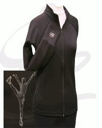 Gees Active Skater Jacket in Pink - 34’’ - Pink / 34 - Clothing > Figure Skating Jackets