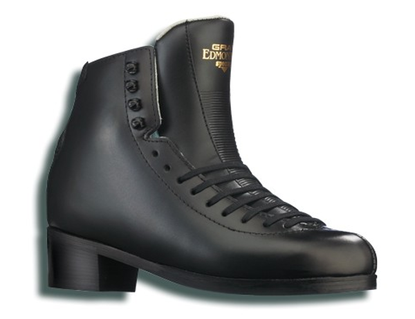 Graf Edmonton Special Classic in Black. Boot Only. Senior Sizes 6 - 12 - 6 - Figure Skating