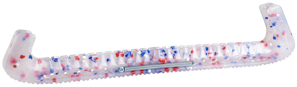 Guardog Sprinklz Two Piece Scented Ice Skate Split Guards - Red/White/Blue birthday cake - Accessories > Skate Guards