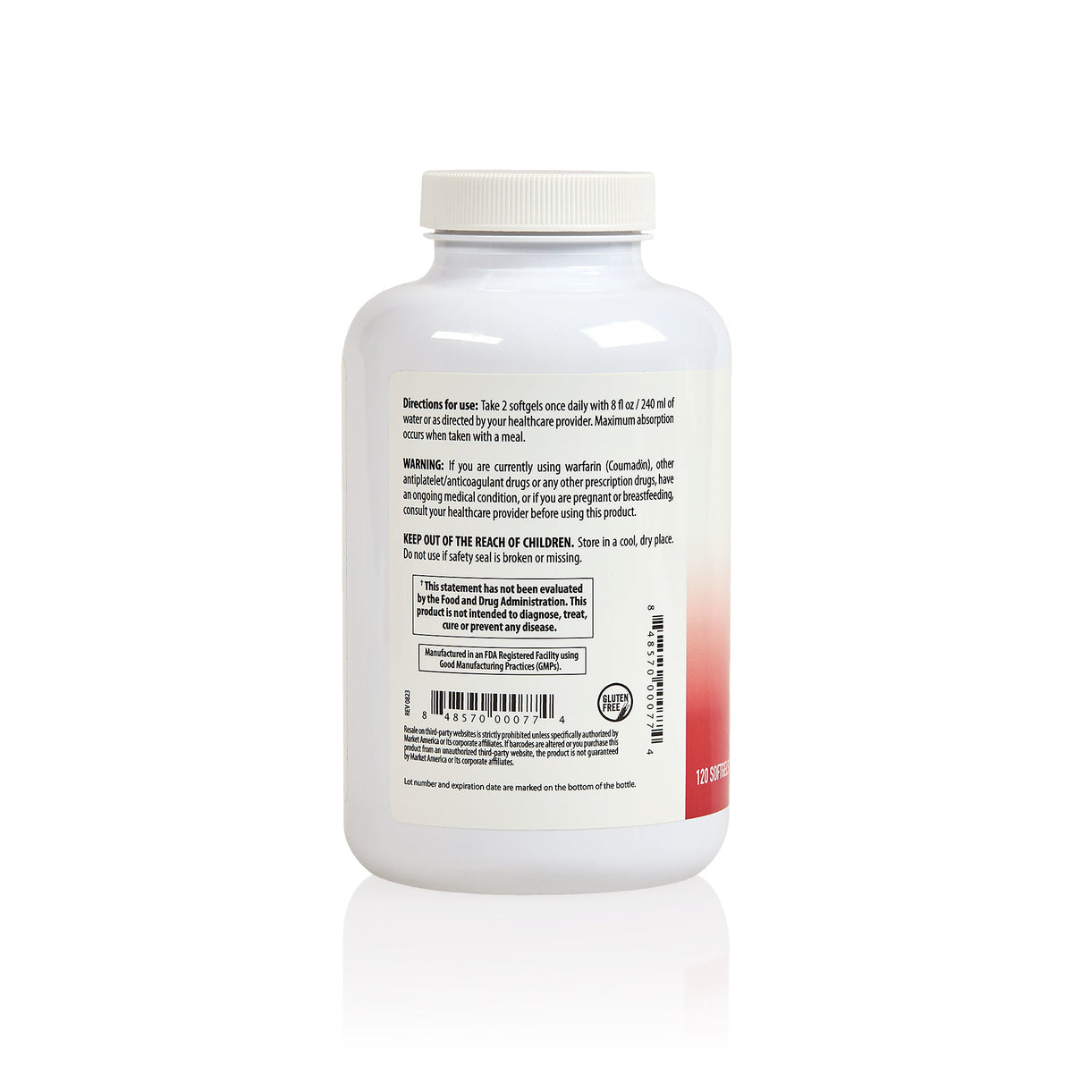 Heart Health™ Essential Omega III Fish Oil with Vitamin E - Water Bottles & Nutrition
