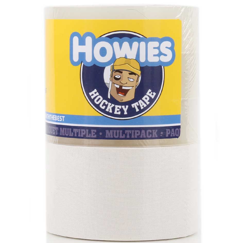 Howies Retail Pack - Clear & White - Ice Hockey Tape