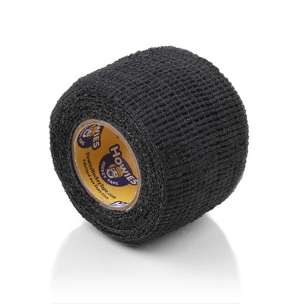 Howies Stretch Hockey Grip Tape - Black - Ice Hockey Stick > Accessories