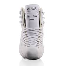 Aura by True Sky 100 Figure Skates White Senior