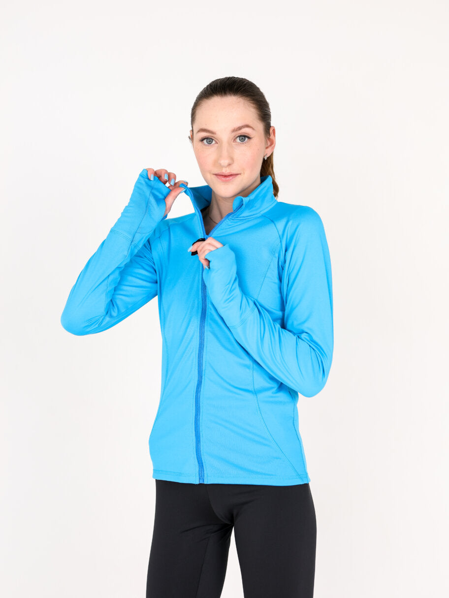 Jiv Sport Classic Jacket in Turquoise