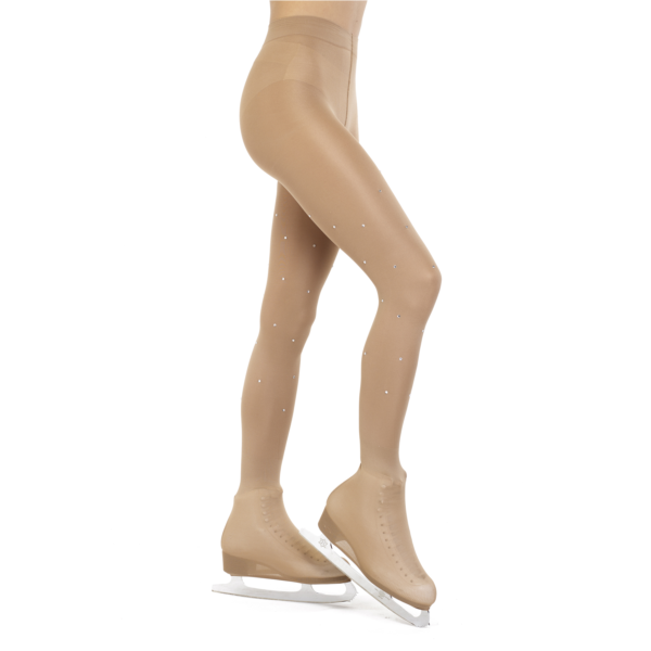 Intermezzo 0859 Overboot Crystal Tights Junior - Clothing > Figure Skating Tights