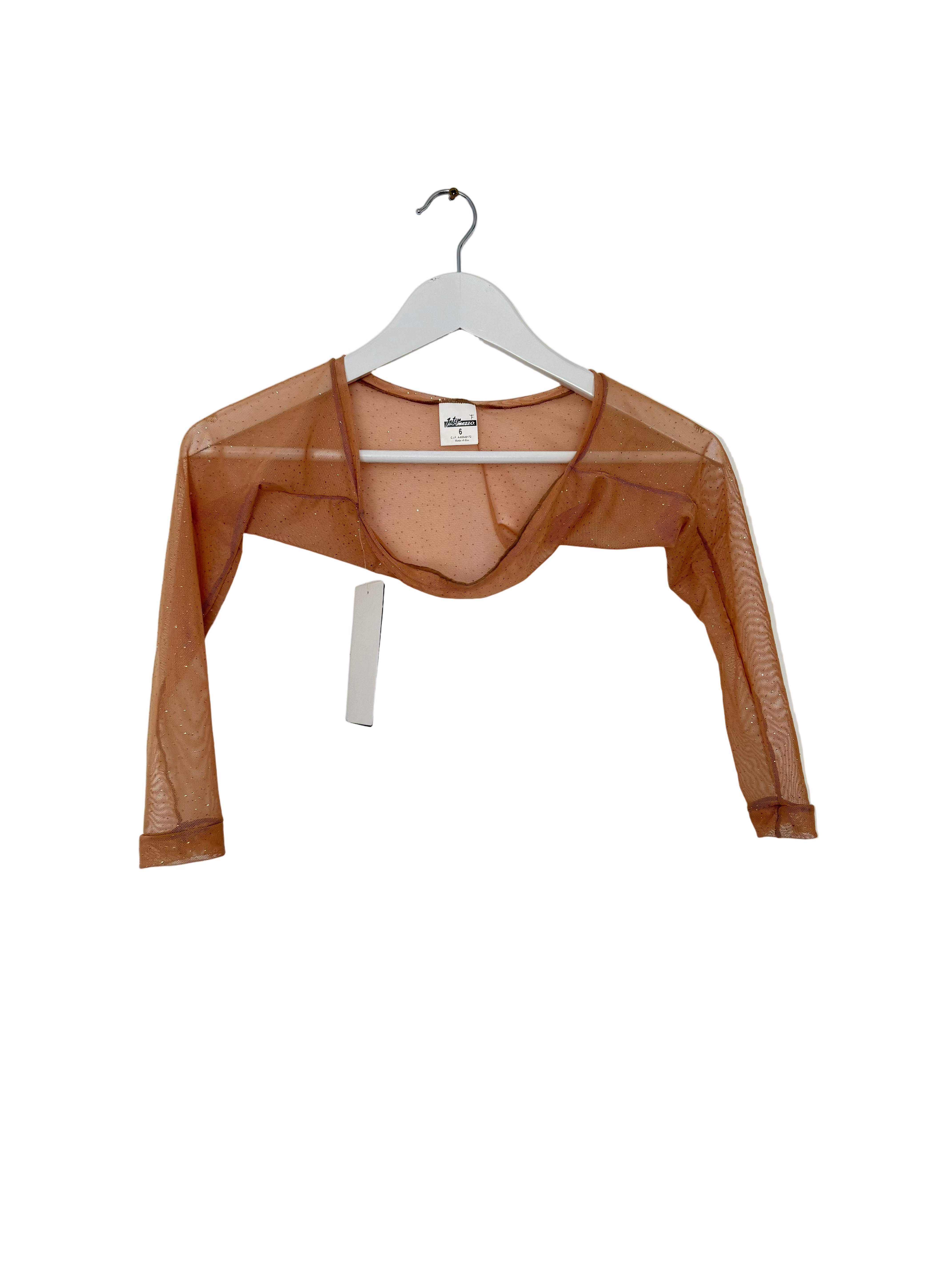 Intermezzo 6369 Mesh Glitter Bolero - Clothing > Figure Skating Tops