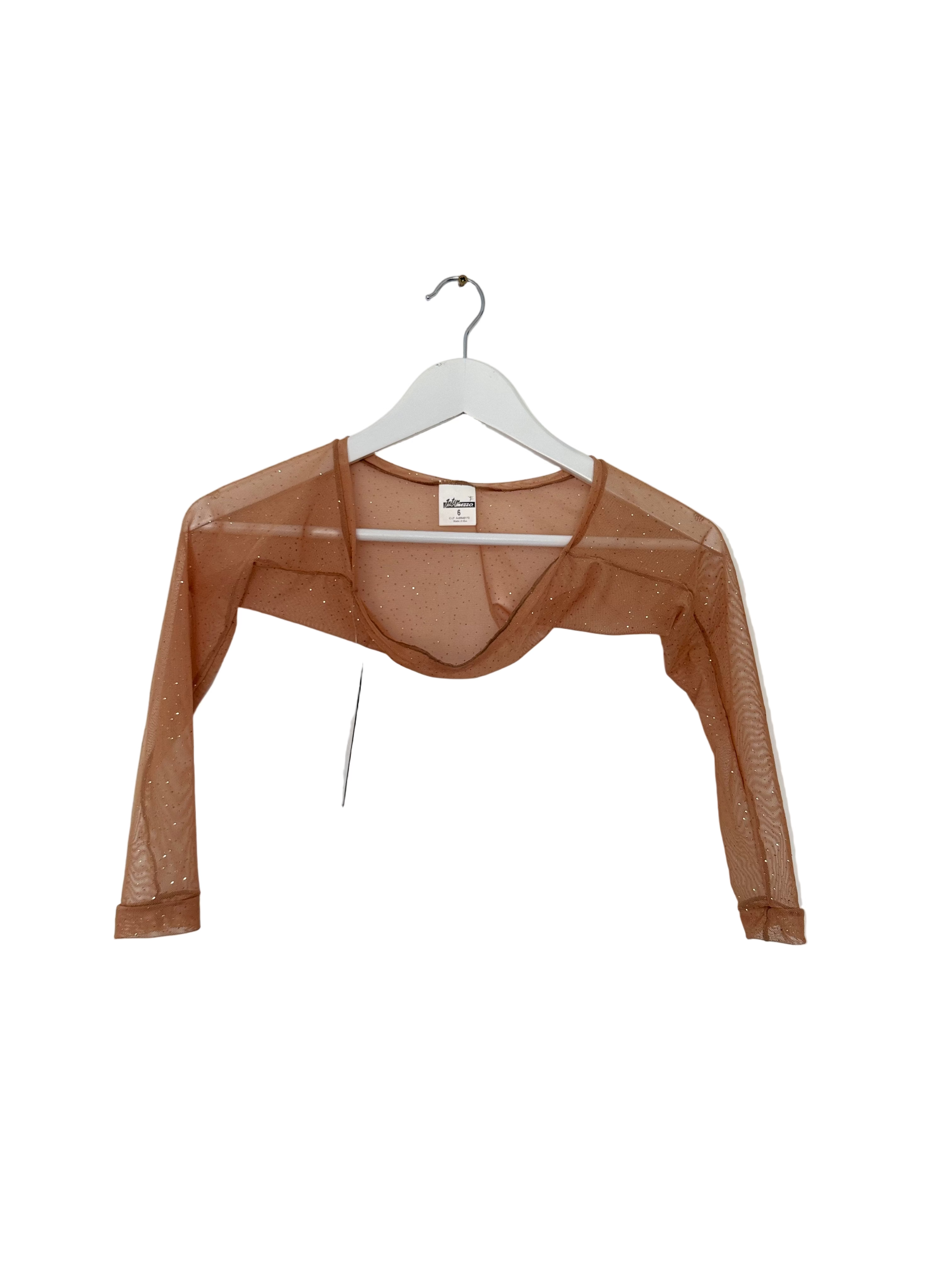 Intermezzo 6369 Mesh Glitter Bolero - Clothing > Figure Skating Tops
