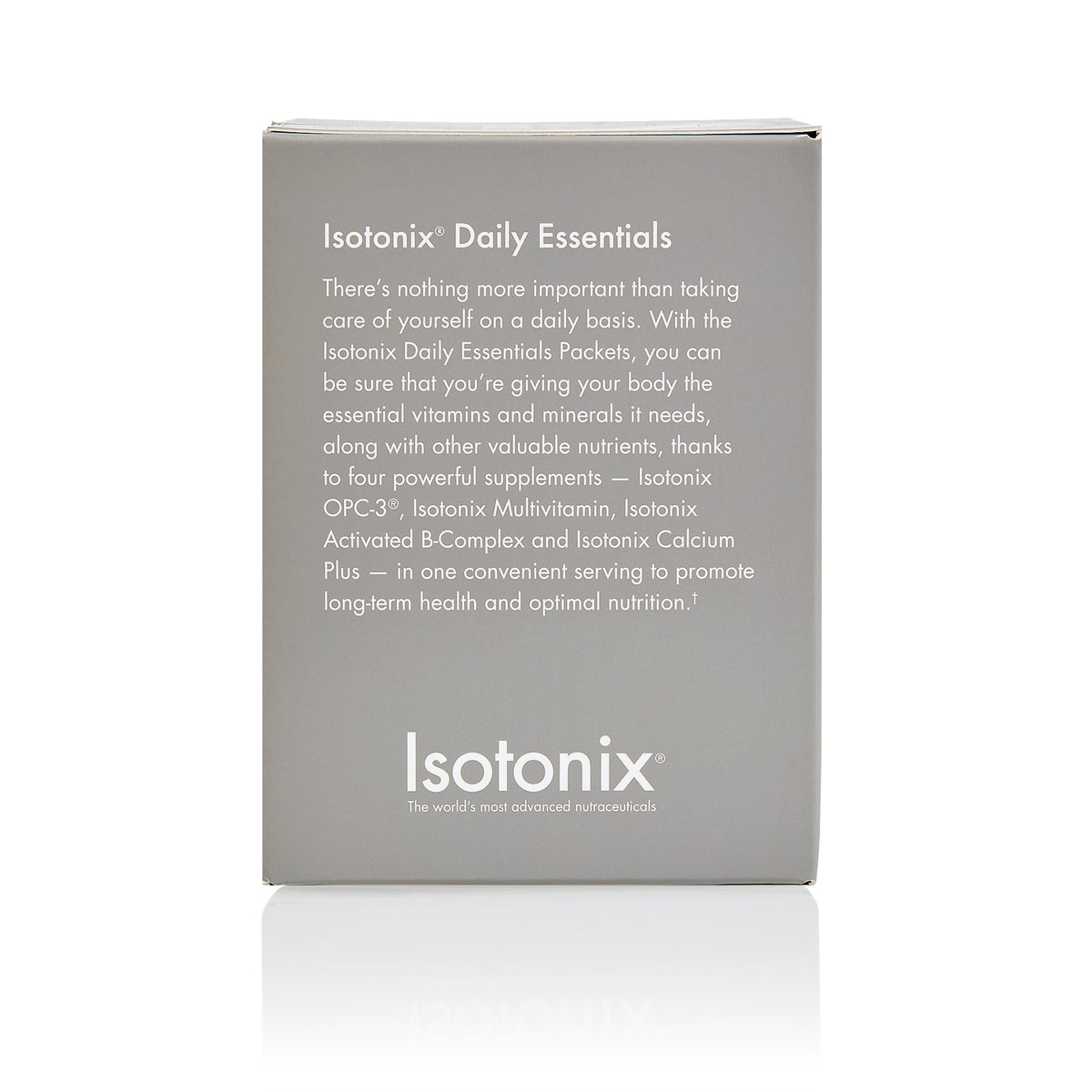 Isotonix® Daily Essentials Packets - Water Bottles & Nutrition
