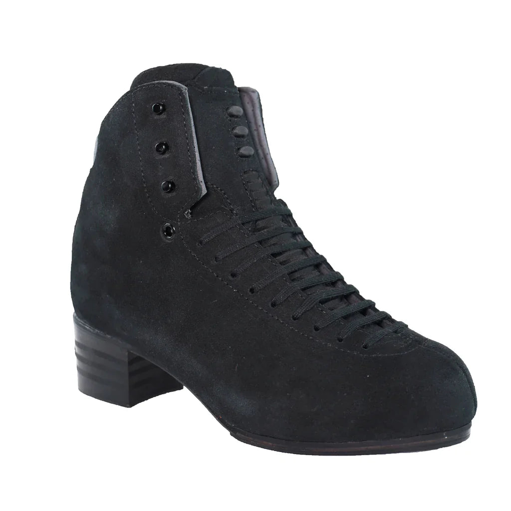 Jackson Supreme Low Cut LCF DJ5462 in Black Suede. Size 4uk - 5.5uk Boot Only - Figure Skating