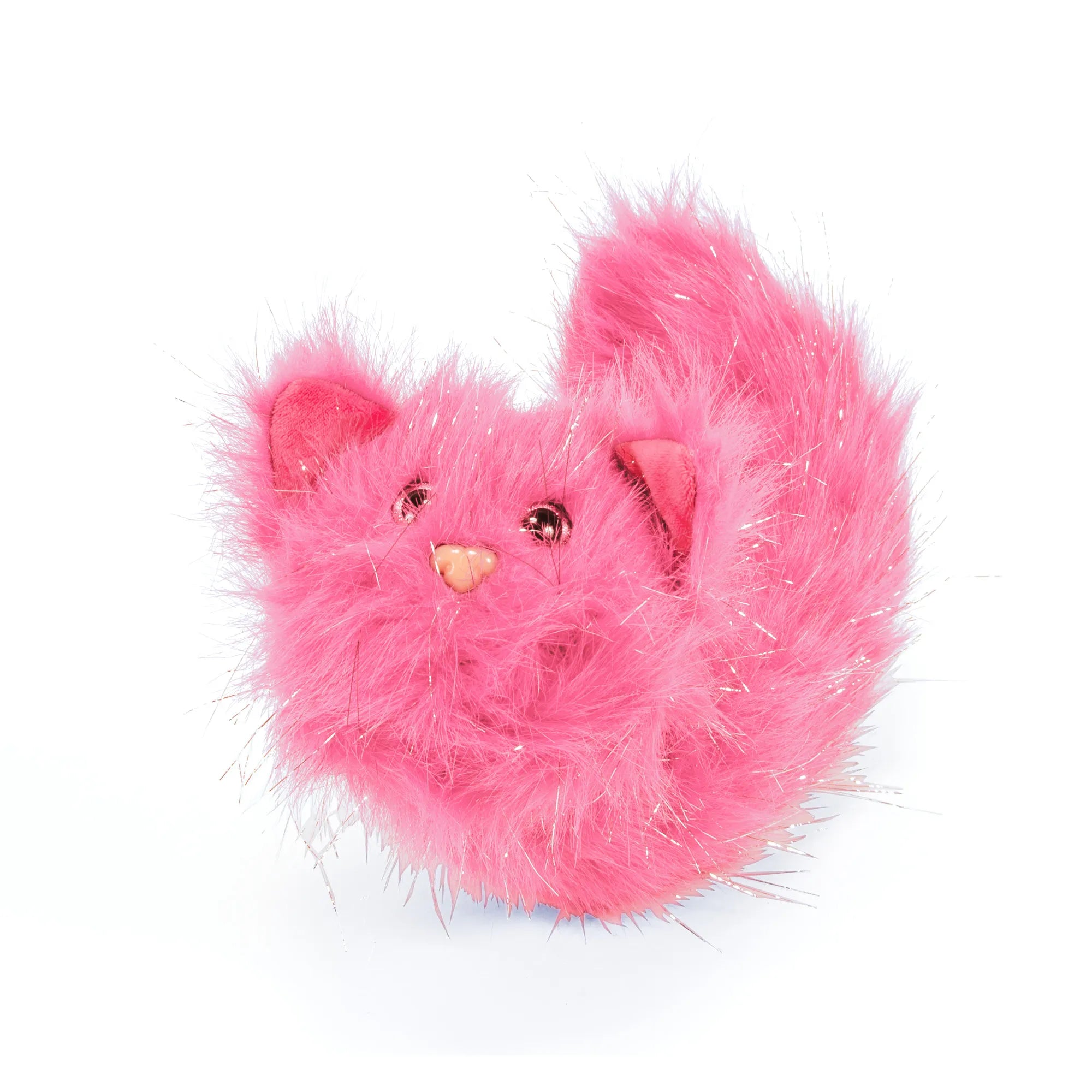 Jerry’s Blade Buddies - Pink Sparkle Kitty Critter Tail Covers 1392 - Accessories > Skate Guards and Soakies