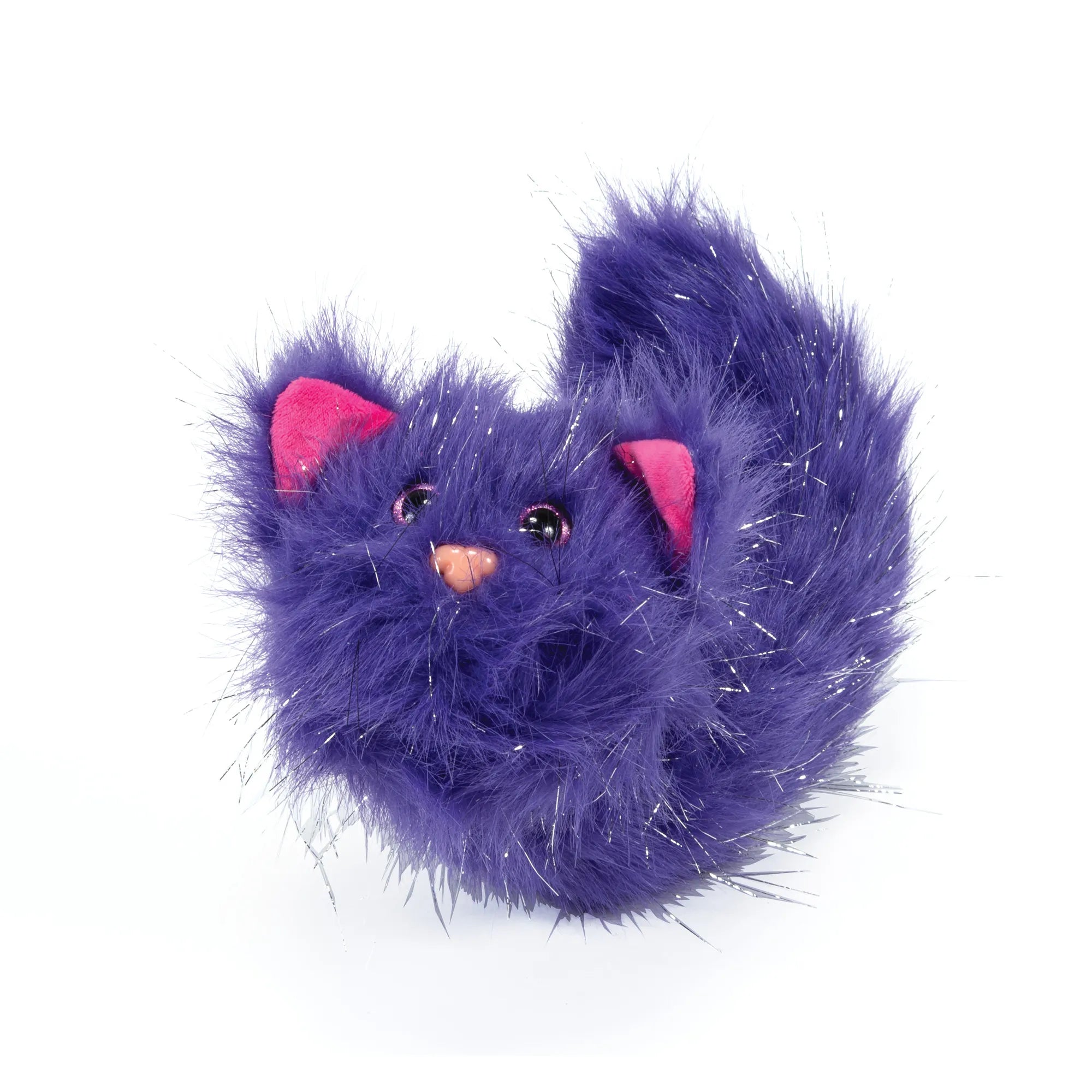 Jerry’s Blade Buddies - Purple Sparkle Kitty Critter Tail Covers 1392 - Accessories > Skate Guards and Soakies