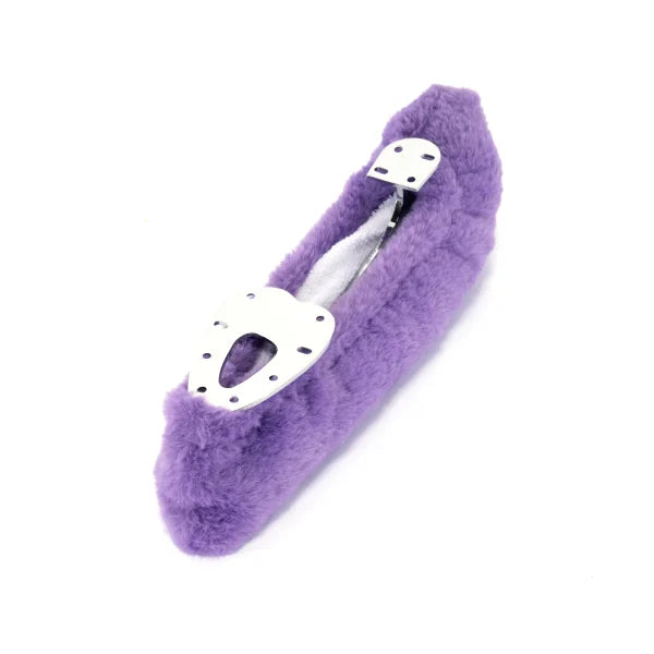 Jerry’s Plushies Fur Soakers - Purple Chinchilla - Accessories > Figure Skating Protection