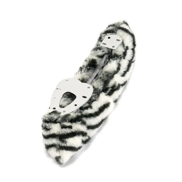 Jerry’s Plushies Fur Soakers - White Tiger - Accessories > Figure Skating Protection
