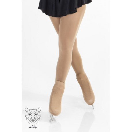 Mimi Style Over the Boot Tights in Tan - Clothing > Figure Skating Tights