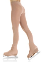 Mondor 3338 Overboot Evolution Tights - Medium Adult / Suntan (82) - Clothing > Figure Skating Tights