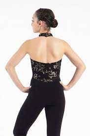 Mondor 6852 Halter Neck Catsuit for Skating - Clothing > Figure Skating Leggings