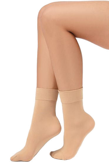 Mondor Semi Opaque Socks - 107 - Clothing > Figure Skating Tights