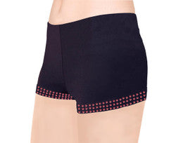 NY2 Sportswear Pink Rhinestone Skating Shorts - Clothing > Figure Skating Leggings