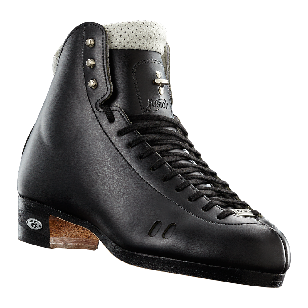Riedell 2010 Fusion Black Boot Only Sizes 4 -13 - Figure Skating