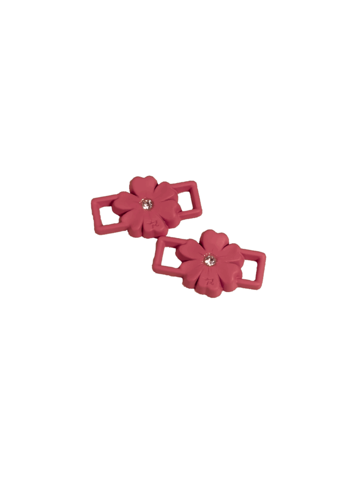 Risport Lace Charms - Pink Flower - Accessories > Boot Accessories