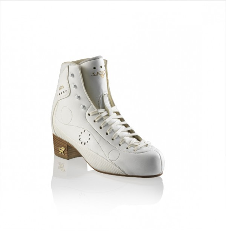 Risport Royal Elite White - Boot Only - Sizes 260 - 280 - 265 / C / White - Figure Skating