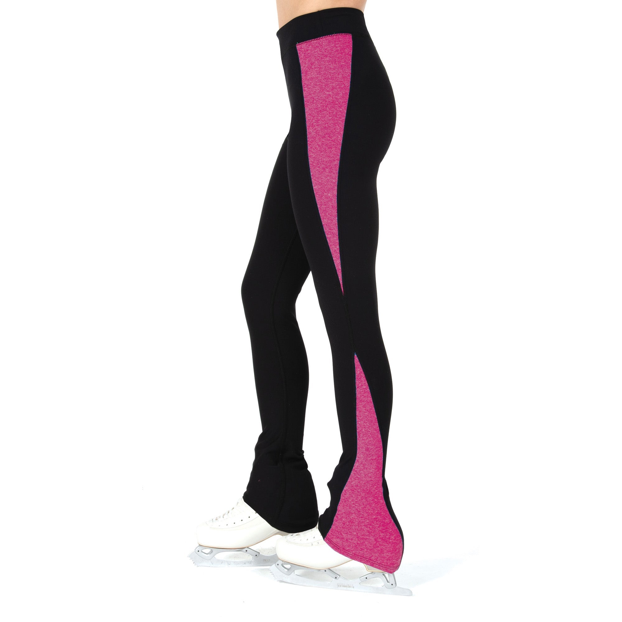 S107 Ice Core Splice Leggings by Jerry’s - Choice of Colours - Pink Frost / Age 8-10 - Clothing > Figure Skating