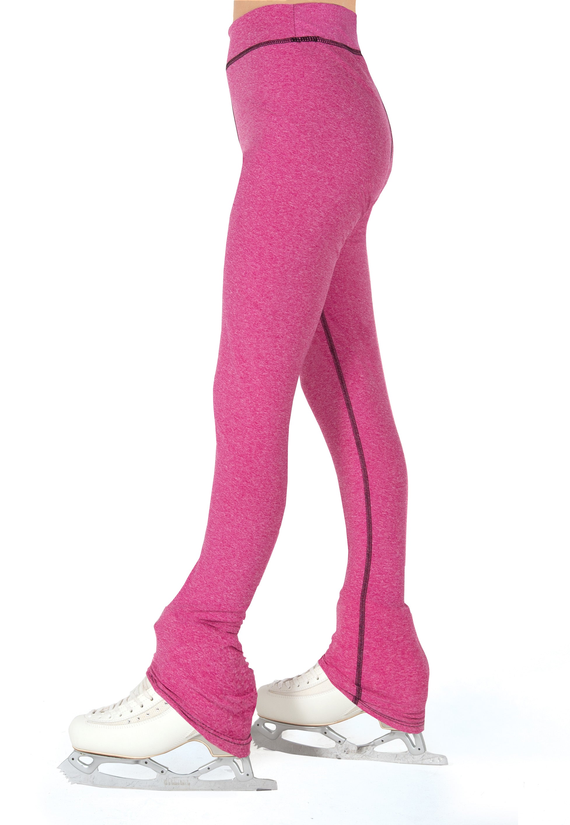 S108 Ice Core Marled Leggings by Jerry’s - Choice of Colours - Pink Frost / 8 - 10 years - Clothing > Figure Skating