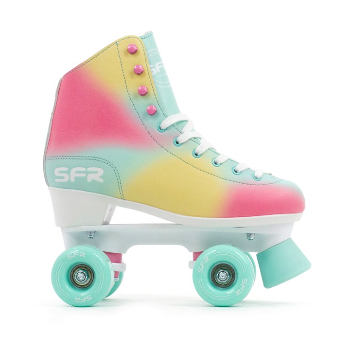 SFR Brighton Figure Quad Skates - Tropical / UK 3J - Roller Skates > Quad Skates