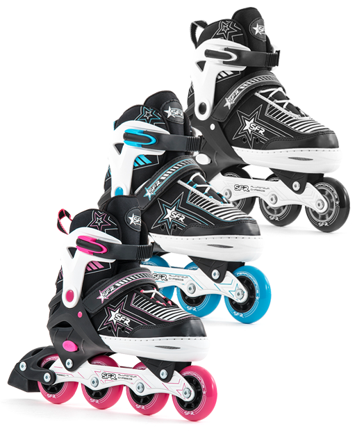 SFR Pulsar Adjustable Inline Skates - Roller Skates > Inline Skates