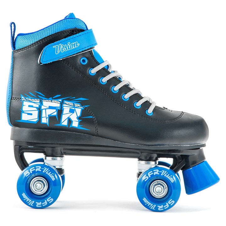 SFR Vision II Quad Roller Skates - UK 11 (Junior) / Blue - Quad & Inline Skates