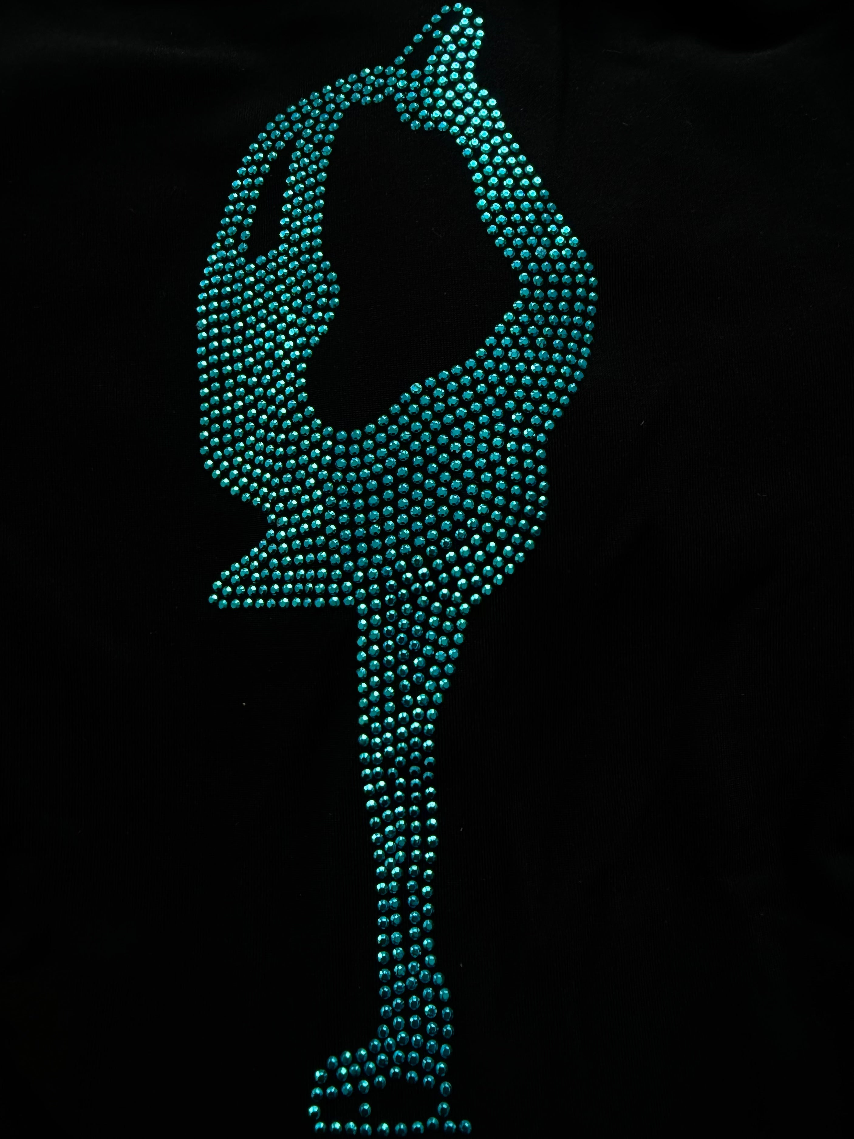 Tex One Rhinestone Biellmann Jacket - Clothing > Figure Skating Jackets