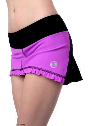 Thuono Linx Skirt - Black/ Pegaso - 1 - Clothing > Figure Skating Dresses