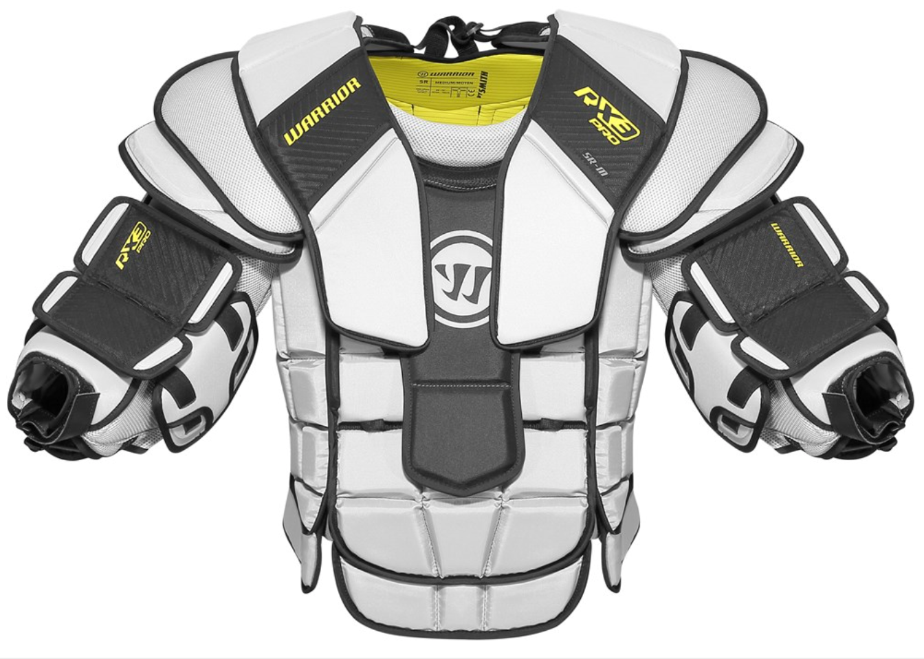 Warrior Goalie Chest & Arm Ritual X3 PRO - Senior / M / White - Goalie Chest Protectors