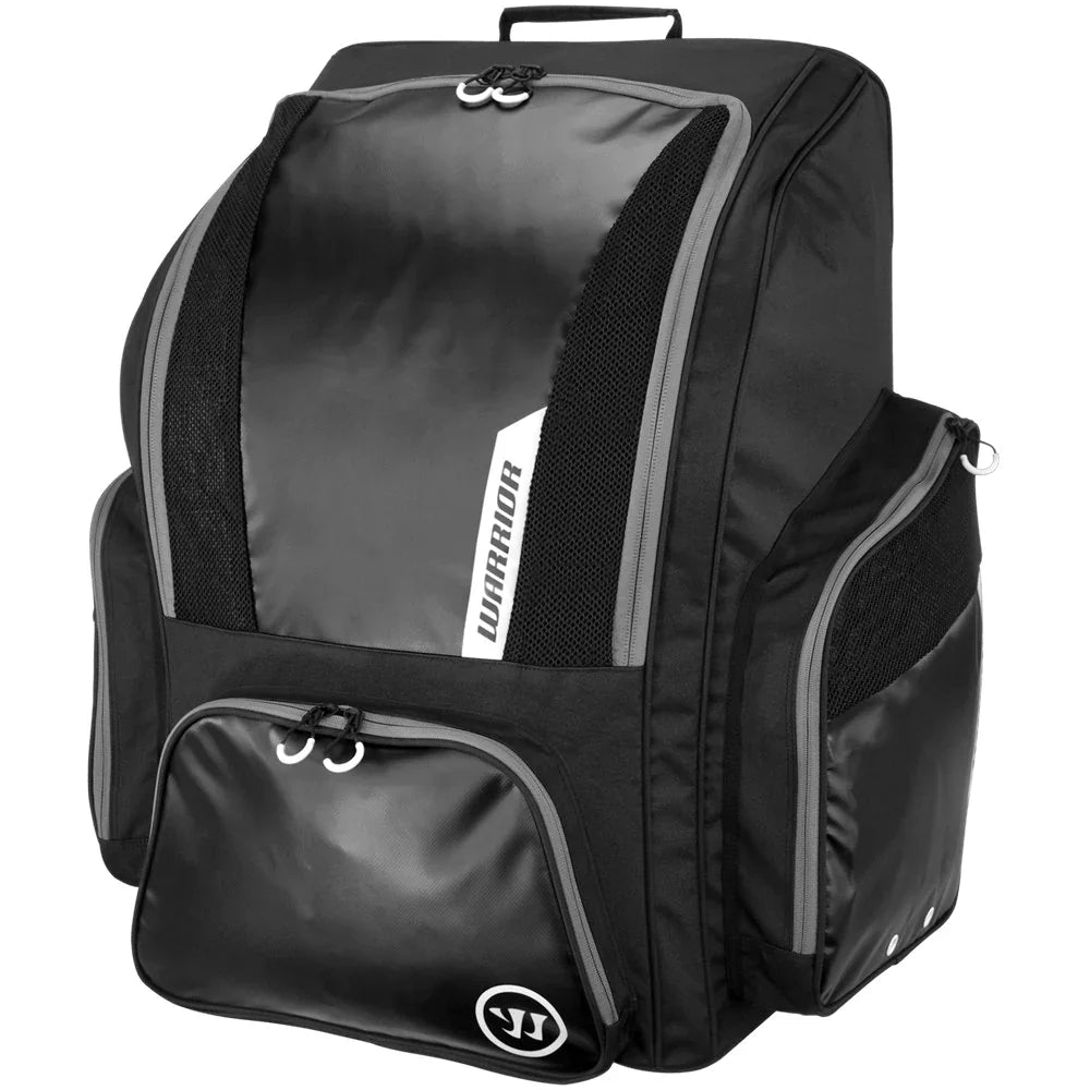 Warrior Pro Roller Wheeled Ice Hockey Backpack - Black/Grey - Ice Hockey Bags