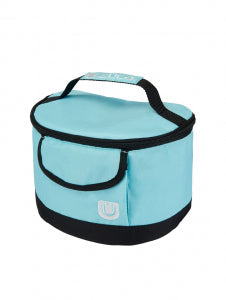 Zuca Lunch Bag - Turquoise and Black - Zuca Bags