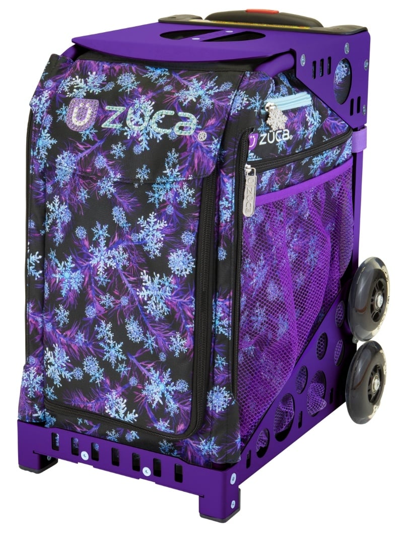 Zuca Rolling Skates Bag - Snowflake Symphony - Zuca Bags