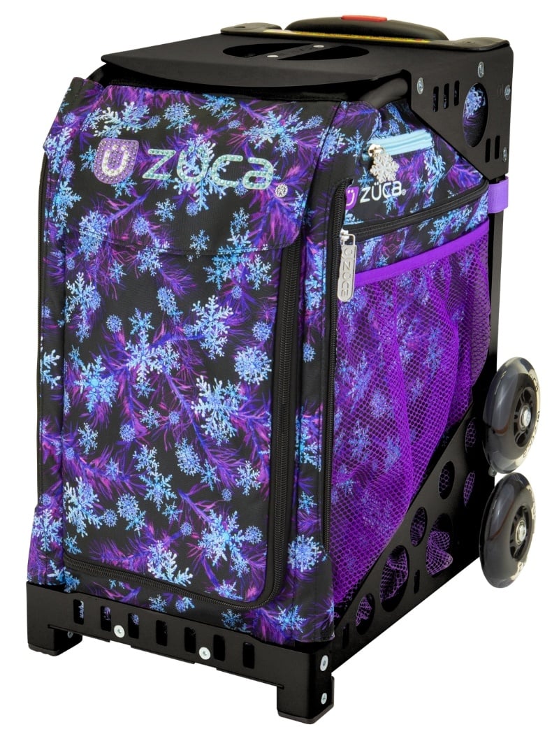 Zuca Rolling Skates Bag - Snowflake Symphony - Zuca Bags