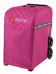 Züca Sport Travel Cover - Black & Pink - Pink - Zuca Bags