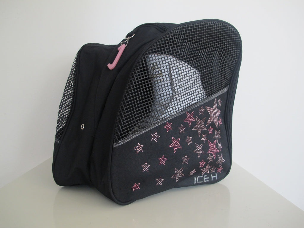 Ice H Skate Backpack Style Rhinestone Carry Bag