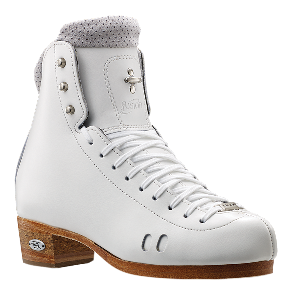 Riedell 2010 Fusion White Boot Only Sizes 4 -10