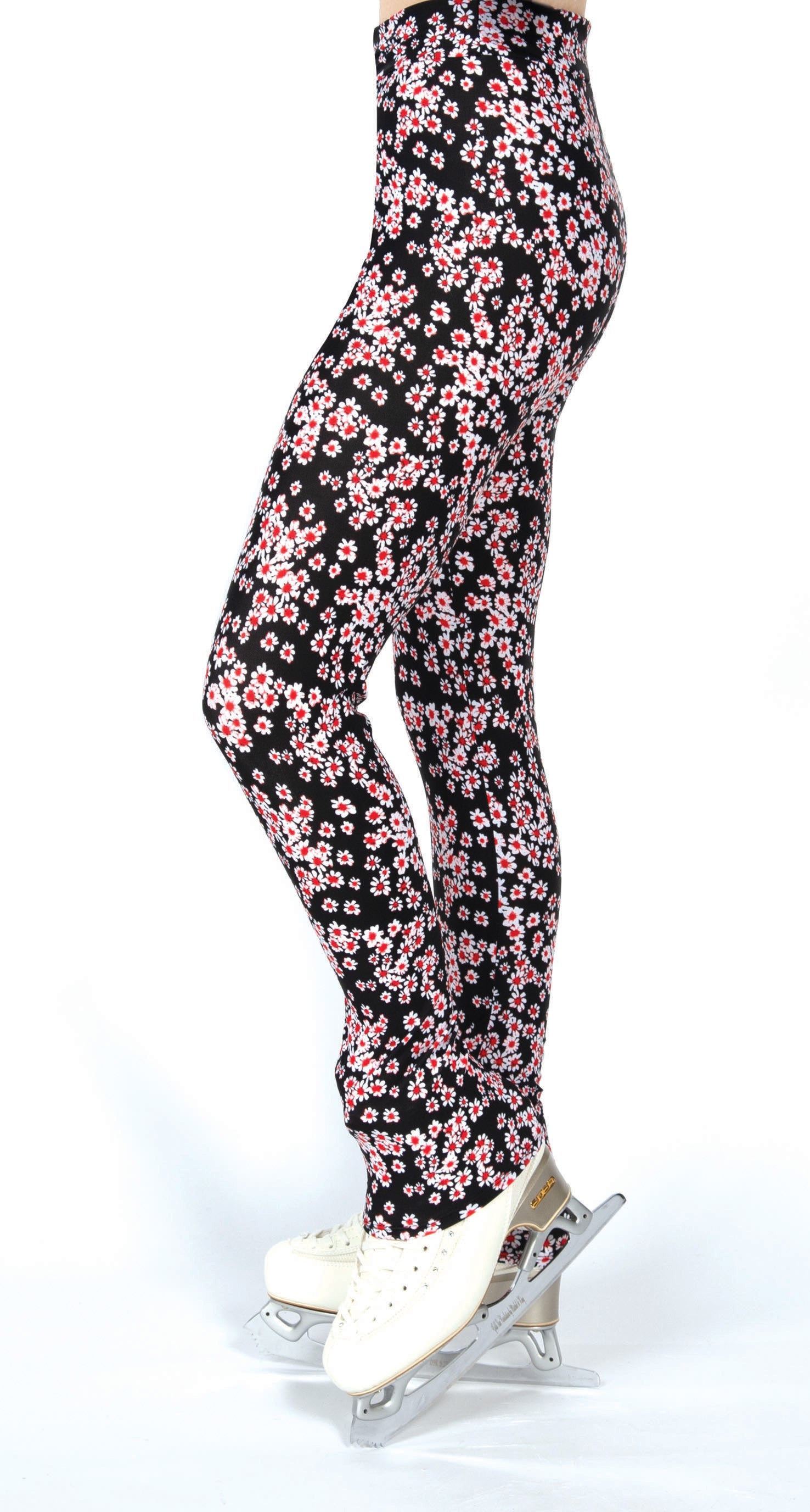 S114 Daisy Print Leggings by Jerry's
