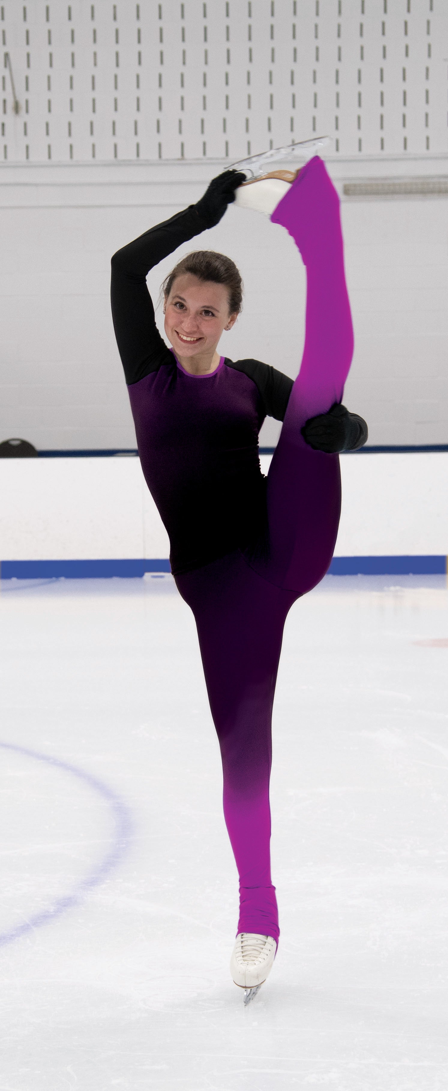 S111 Made In The Shade Skating Leggings in Violet Shade by Jerry's