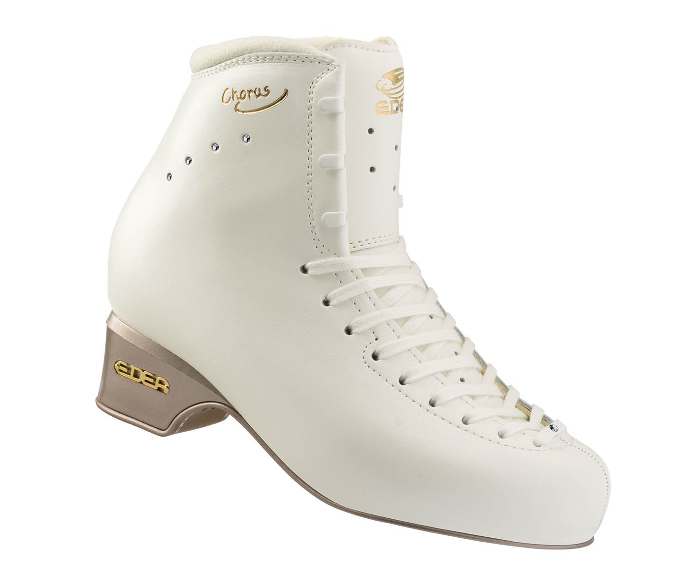 Edea Chorus Boot Only in Ivory. Junior Sizes 210 - 255