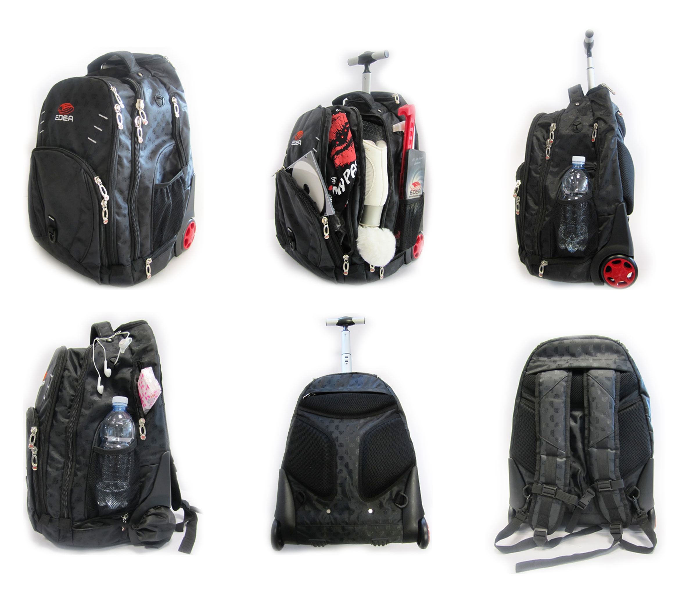 Edea Trolley Backpack - Jacquard