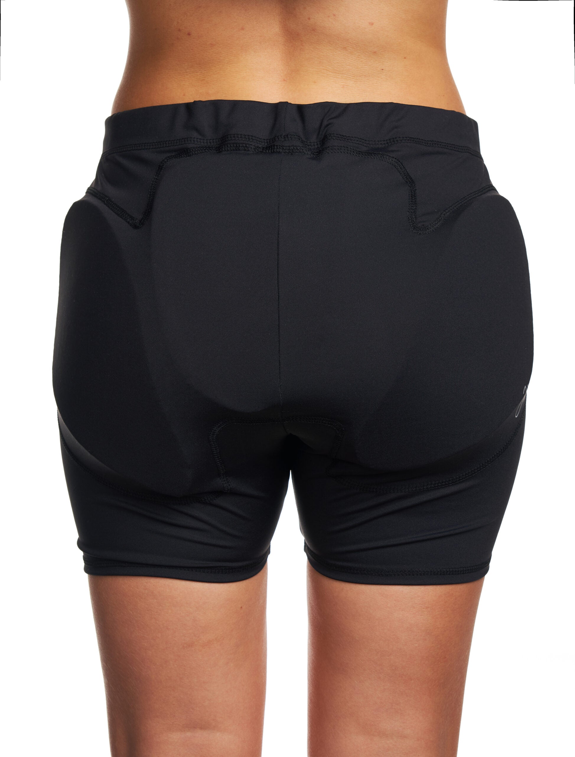 Jiv Sport Paddy'z Protective Padded Shorts in Black