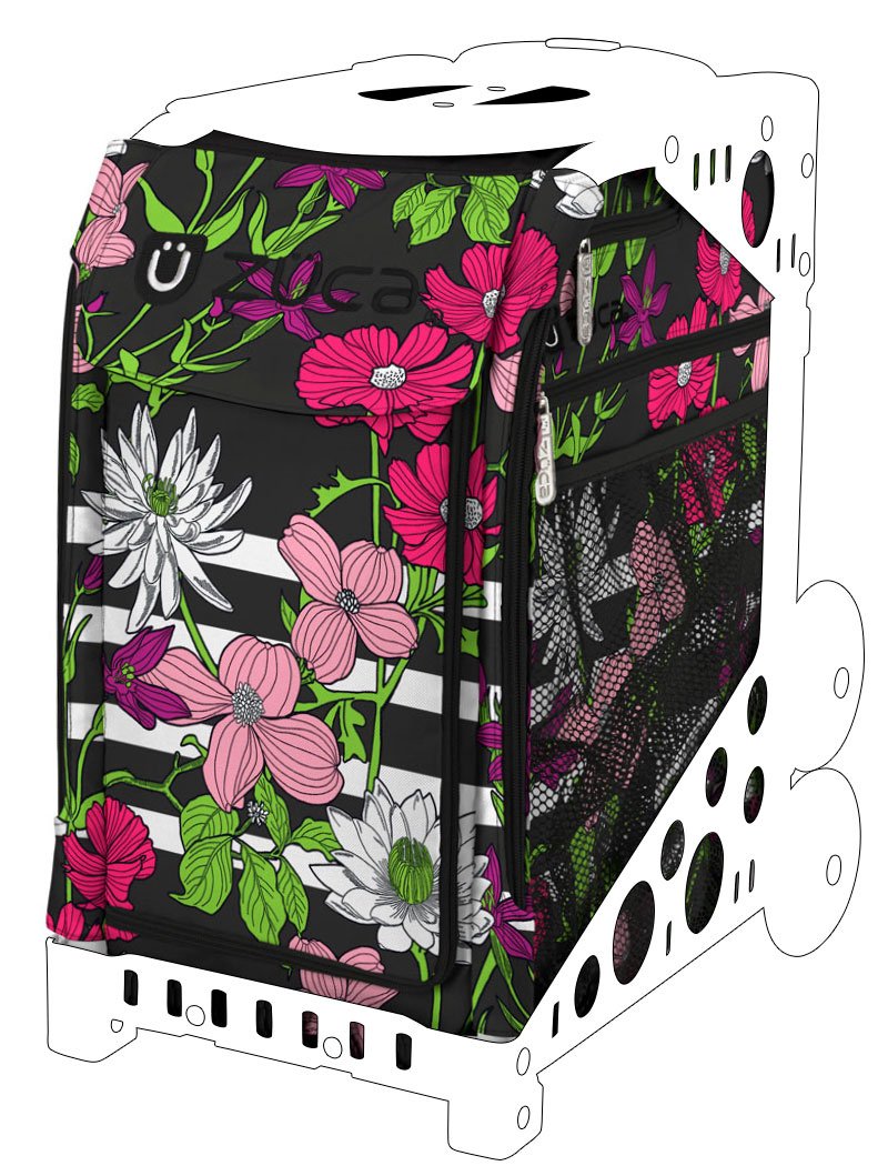 Zuca Rolling Skate Bag Petal & Stripes - Insert Only