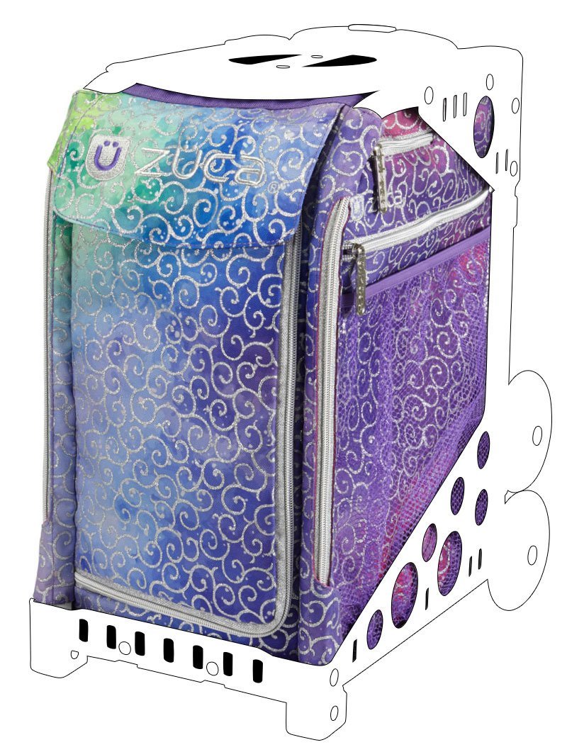Züca Rolling Skate Bag Sparkles 'N Swirlz - Insert Only