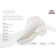 Edea Wave Figure Skates in Ivory Junior Sizes 185-255