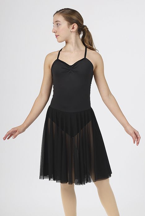 1451 Mondor Essential Ice Skating Dress in Black
